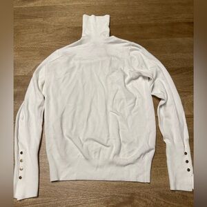 White Zara turtle neck sweater. NWT